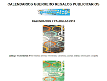 Tablet Screenshot of calendarios.com.es