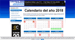 Desktop Screenshot of calendarios.net